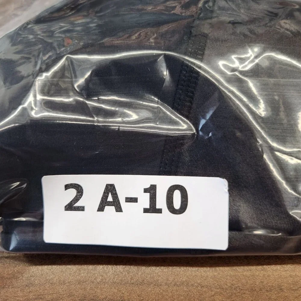 RVCA Sports Bra Adults XS Slick Black Matte Shine Womens New - Picture 10 of 10